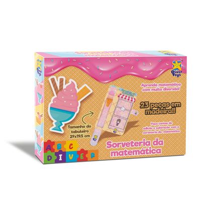 Quebra Cabeça - Sorveteria da Matemática - Divertoys