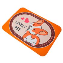 Tapete Superabsorvente Estampado Raposa