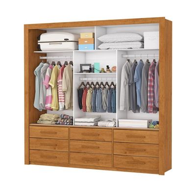 Guarda Roupa 3 Portas 9 Gavetas Imperium -grand Line