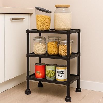 Organizador Modular Estante 3 Prateleira Multiuso Rack Porta Obejtos