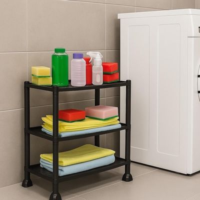 Organizador Modular Estante 3 Prateleira Multiuso Rack Porta Obejtos