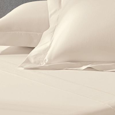 Jogo De Cama Queen Altenburg Cetim 300 Fios Bege