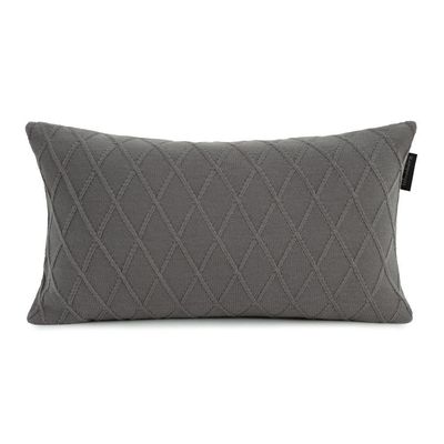 Almofada Tricô 30cm X 50cm Altenburg Serenité Cinza Aço