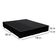 Cama Box Casal Bipartido Sintético Mega Cama Preto 138x188x42cm