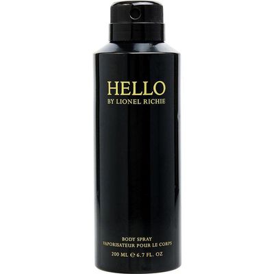 Água De Cheiro Masculina Lionel Richie Hello Spray Corporal 200 Ml