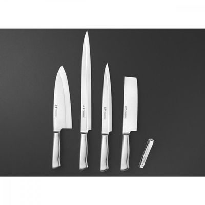 Faca Yanagiba Tramontina Sushi Diamond com Lamina e Cabo em Aço Inox 13"