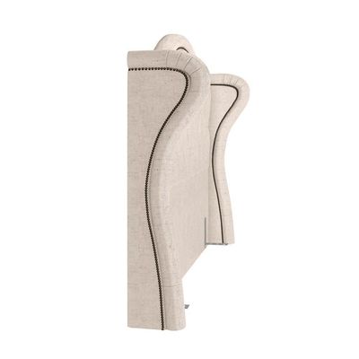 Cabeceira Cama Casal Queen 160cm Antibes P02 Linho Cru - Mpozenato