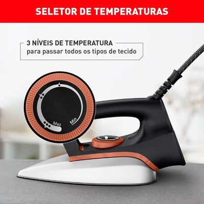 Ferro a Seco Arno Drygliss com Base Antiaderente FS31 127V