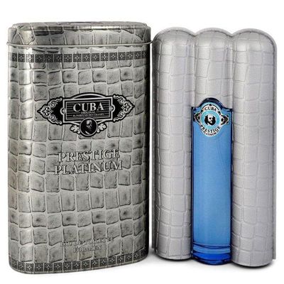 Col. Masculina Cuba Prestige Platinum Fragluxe 90 Ml Eau De Toilette