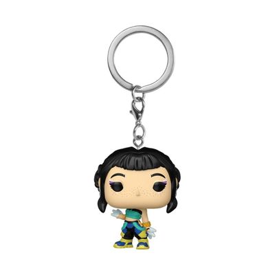 Kit Boneco Funko Pop! Guerreiras do K-Pop - Zoey+ Chaveiro