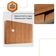 Guarda Roupa Casal Everest Mdf 10 Pts 4 Gav E 13 Prateleiras Naturalle