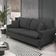 Sofa 3 Lugares 180 Cm Eron Linho Grafite Vazzano Grafite