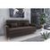 Sofá Cama Emília 2 Lugares 190cm Suede Marrom Matrix