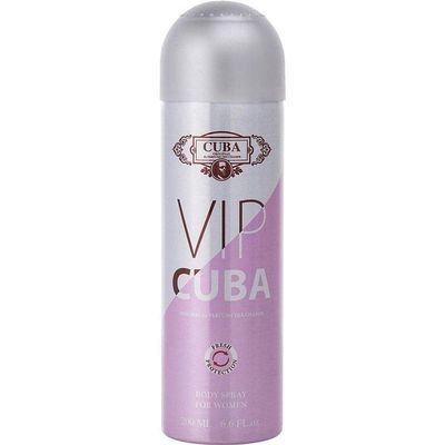 Água de Cheiro Feminino Cuba Vip Spray Corporal 200ml