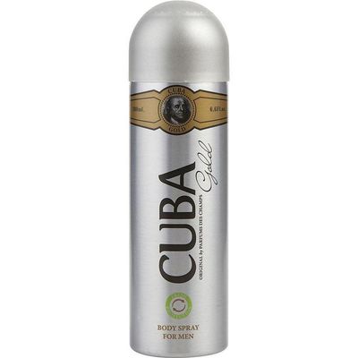 Água de Cheiro Masculina Cuba Gold Spray Corporal 195ml