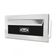 Caixa De Correio Carta F Inox Polido Brilhante Espelhado C Tarja Preta 20 Cm Profundidade