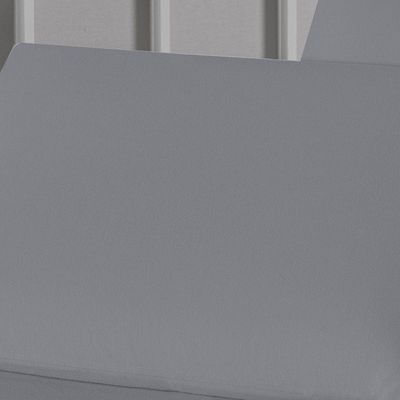 Fronha Nobre 1 Peça 50cm X 70cm Malha 100% Algodão - Cinza