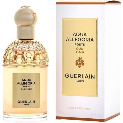 Perfume Unisex Guerlain Aqua Allegoria Oud Yuzu Forte Edp Spray Recarregável 125ml