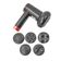 Massageador Eletrico Muscular Vibratorio Corporal Preto