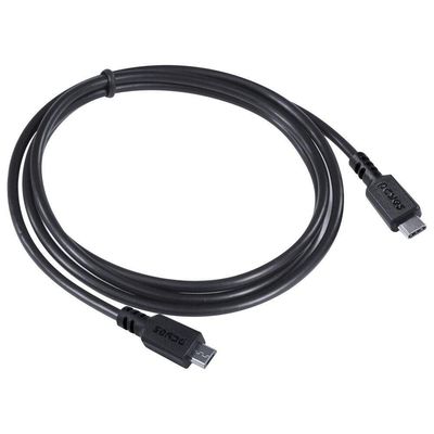 Cabo Para Celular Smartphones Usb Tipo C Para Micro Usb 2.0 1 Metro Preto - Pucmp-1