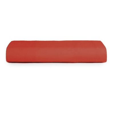 Lençol Com Elástico King Altenburg Percal 180 Fios Vermelho