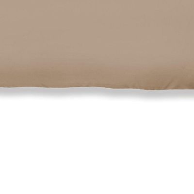 Fronha Lisa Liverpool 1 Peça Tecido Malha Fio 30/1 Penteado 100% Algodão - Bege