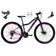 Bicicleta Aro 29 Absolute Hera Feminina 24v Alumínio Câmbios Shimano Freio Hidráulico Preto-Rosa 17