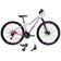 Bicicleta Aro 29 Absolute Hera Feminina 21v Alumínio Câmbios Shimano Freio A Disco Branco-Rosa 15