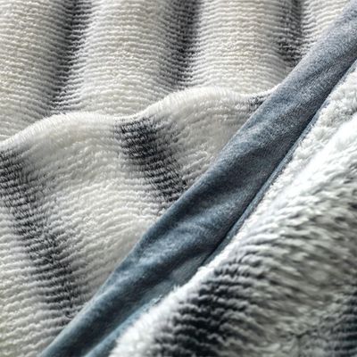 Cobertor Queen Ocean Altenburg Blend Azul Balneário