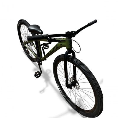 Bicicleta aro29 Absolute Nero 5 Freeride K7 Single Freio Hidraulico Shimano Mt200 Garfo Rigido Oliva
