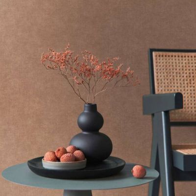 Papel de Parede Famous Garden Textura Marrom 395668