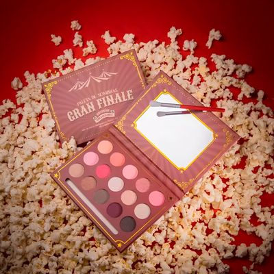 Paleta de Sombras Profissional 15 Cores com Pincel