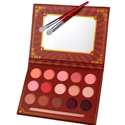 Paleta de Sombras Profissional 15 Cores com Pincel
