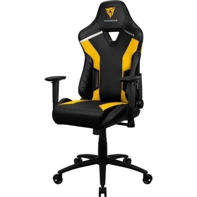 Cadeira Gamer TC3 Bumblebee em Poliuretano com AIR Tech e Balanço 3°-18° Amarelo