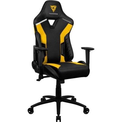 Cadeira Gamer TC3 Bumblebee em Poliuretano com AIR Tech e Balanço 3°-18° Amarelo