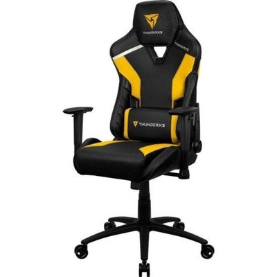 Cadeira Gamer TC3 Bumblebee em Poliuretano com AIR Tech e Balanço 3°-18° Amarelo