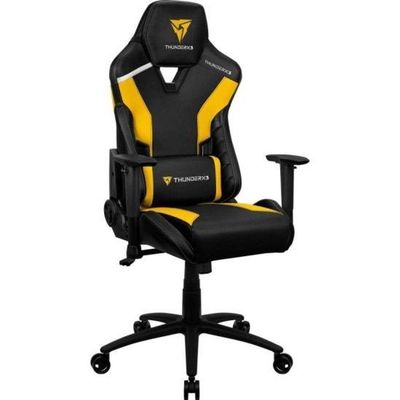 Cadeira Gamer TC3 Bumblebee em Poliuretano com AIR Tech e Balanço 3°-18° Amarelo