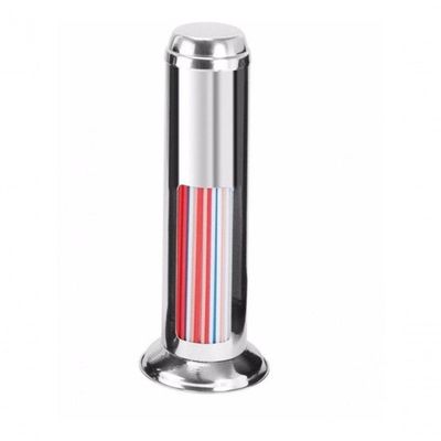 Kit 10 Porta Canudos em Aço Inoxidável AISI 430 para Mesa de Restaurante e Bar Premium