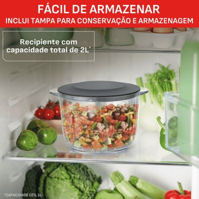 Processador de Alimentos Choppeo CH01 500W Arno Cinza / 127V