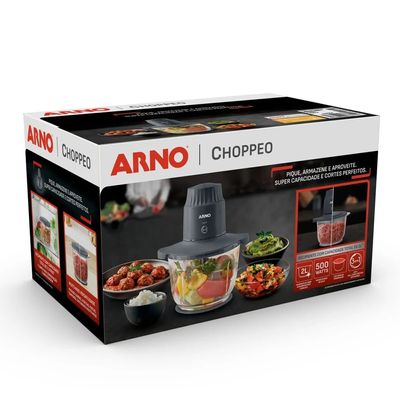 Processador de Alimentos Choppeo CH01 500W Arno Cinza / 127V