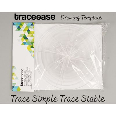 Traceease Molde Circular para Colcha/Aplique 9 Peças 5/6,4/7,6/8,9/10,2/11,4/12,7/14/15,2 cm Espessura 0,32 cm - IBA Crafts Amarelo