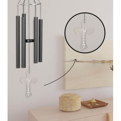 Traceease Cruz 7,6 cm com Furo, Pingentes Transparentes de Acrílico em Branco para Chaveiro, Artesanato DIY, Pacote 25, Espessura 3 mm - OL Transparente