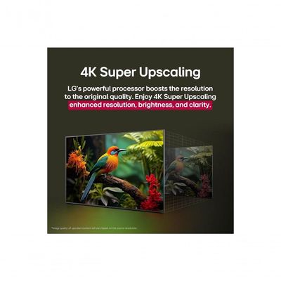 Smart TV LG UHD AI 4K 55 UA75 Processador a7 Gen8 e Tecnologia 2025 55UA7500PSA.BWZ Bivolt