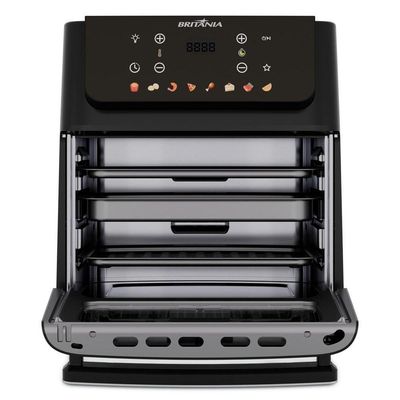 Air Fryer Oven Britânia 11L 8 Funções 1800W BAF11A 110V