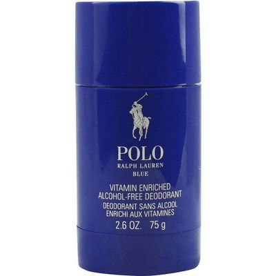Desodorante Masculino Ralph Lauren Polo Blue Em Bastão Sem álcool 80 Ml