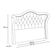 Cabeceira Casal King 195 Cm Orgânica Milão Linho Cinza Claro - Nexta Casa