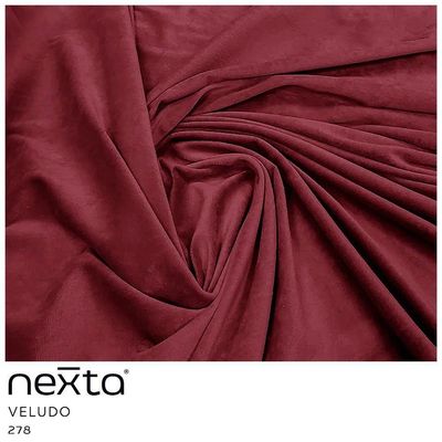 Almofada Tressê 40x40cm Veludo Marsala - Nexta Casa