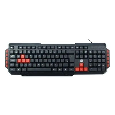 Kit Teclado Gamer Santana + Mouse Gamer Led Rgb Kg-03r Pt/vm