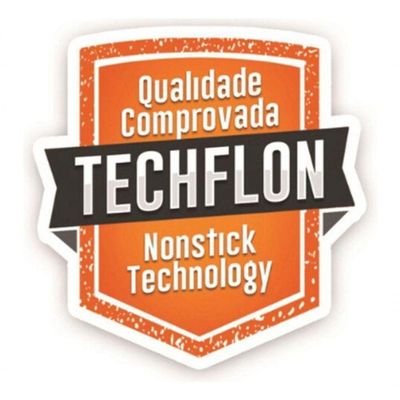 Frigideira Antiaderente Bifeteira Grill Techflon Nacional