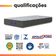 Cama Box Colchão Solteiro Ortopédico Espuma D33 Hiper 88x188x57cm Cinza